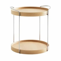 Trayo brickbord Ø50 cm ek Kromstativ