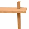 Treat vägghylla dubbel Oiled Nature Oak 50x12x50 cm