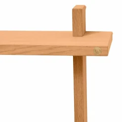 Treat vägghylla dubbel Oiled Nature Oak 50x12x50 cm