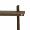 Treat vägghylla dubbel Smoked Oiled Oak 50x12x50 cm