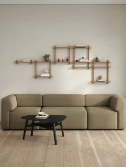 Treat vägghylla singel Oiled Nature Oak 50x12x11 2 cm