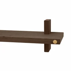 Treat vägghylla singel Smoked Oiled Oak 50x12x11 2 cm