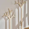 Tree wall väggmonterad rockhängare Special Edition 134 cm Vitpigmenterad furu