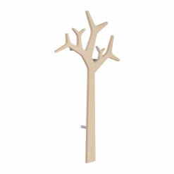 Tree wall väggmonterad rockhängare Special Edition 134 cm Vitpigmenterad furu