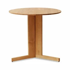 Trefoil matbord Ø75 cm Ek