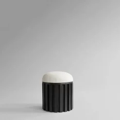 Tribu pall linne Coffee-white chalk