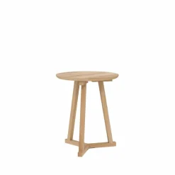 Tripod sidobord Oak-Wax oil small 56x46 cm