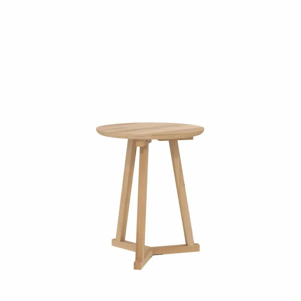 Tripod sidobord Oak-Wax oil small 56x46 cm