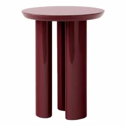 Tung JA3 sidobord burgundy red