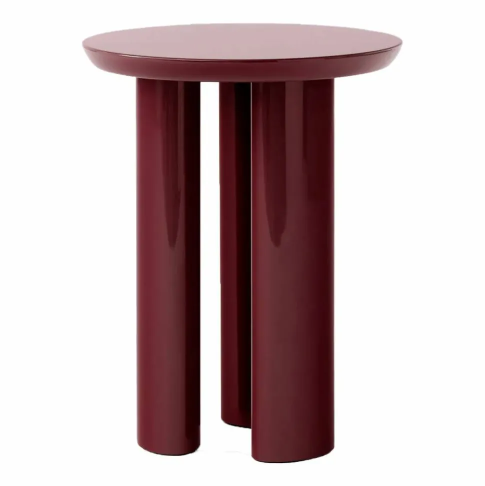 Tung JA3 sidobord burgundy red
