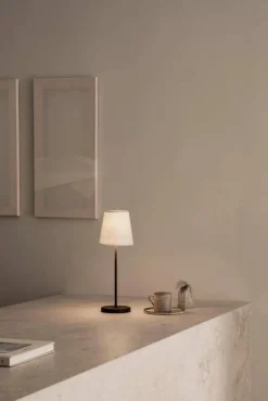 Tyra table portable bordslampa Ø14 cm Coffee
