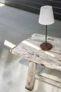 Tyra table portable bordslampa Ø14 cm Coffee