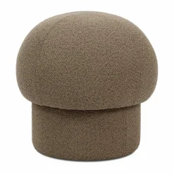 Uno puff Ø50 cm Brown
