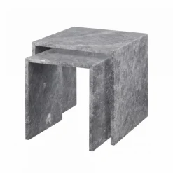 Varu sidobord 2 delar Tundra gray