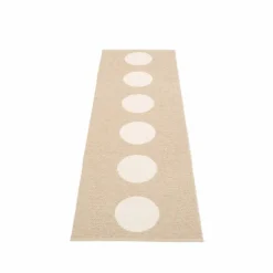 Vera gångmatta beige/vanilla 70x225 cm