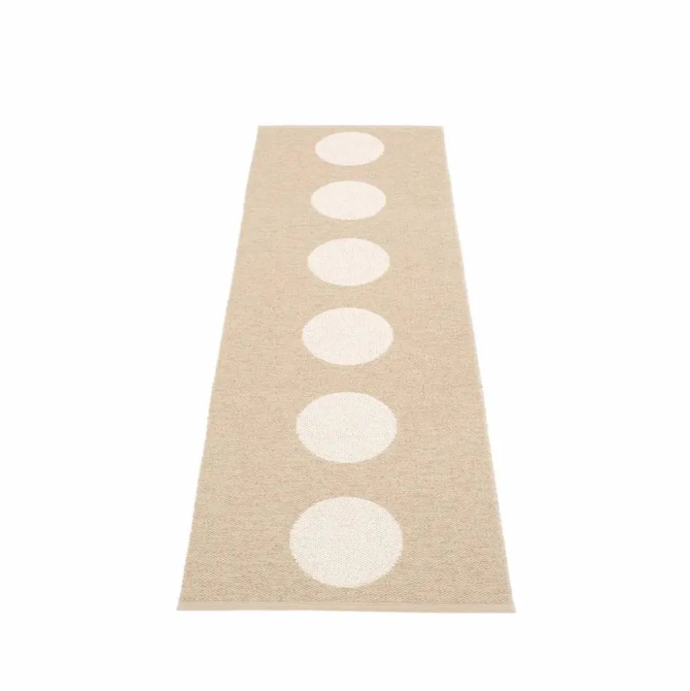 Vera gångmatta beige/vanilla 70x225 cm