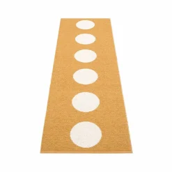 Vera gångmatta ochre/vanilla 70x150 cm