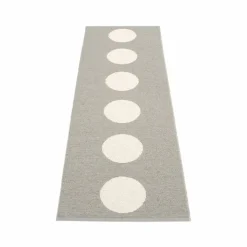 Vera gångmatta warm grey/vanilla 70x225 cm