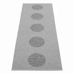 Vera 2.0 plastmatta grey-granit metallic 70x200 cm