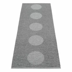 Vera 2.0 plastmatta grey-granit metallic 70x200 cm