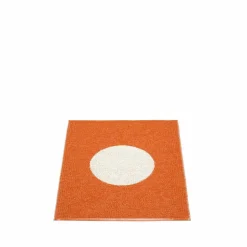 Vera small one matta orange/vanilla 70x90 cm