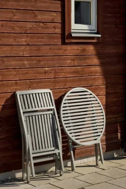 Verona cafébord Taupe Ø72 cm