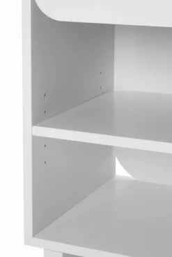 Vidja sängbord Vit