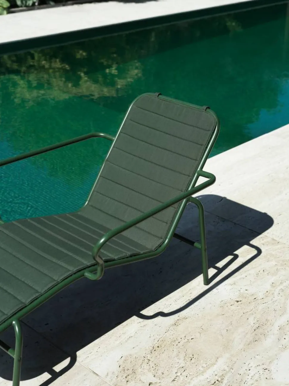 Vig Chaise Lounge solstol Green