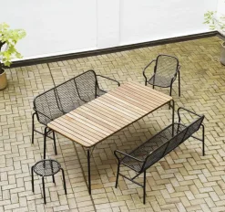 Vig Dining bänk Svart