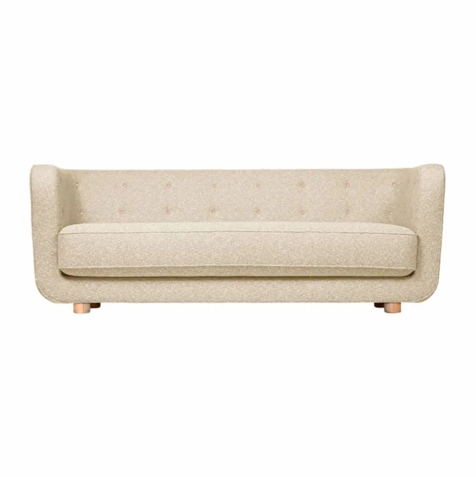 Vilhelm 3-sits soffa Zero 0001-ek
