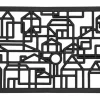 Villastad dörrmatta 45x75 cm