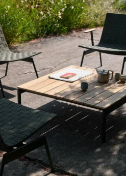 Ville Outdoor AV50 soffbord Bronze green-teak