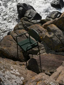 Vind karmstol Hunter green