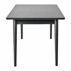 VIOR matbord 90x200 cm Svartlackad ek