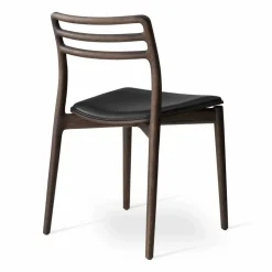 Vipp481 Cabin stol Dark oak-black leather