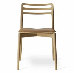 Vipp481 Cabin stol Light oak-sand leather