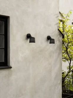 Vipp551 outdoor spotlight vägg Black