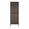 Vipp Cabinet H4 skåp med ben Dark oak doors