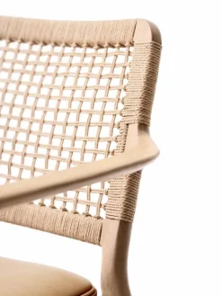 Vipp488 Cabin Lounge Chair Light oak-sand leather
