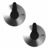 Vipp12 krok med sugpropp 2-pack Stainless steel