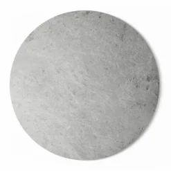 Vipp425 soffbord marmor Ø90x35 5 cm Sky grey