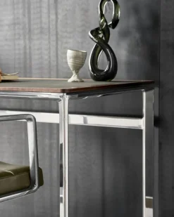 Vipp430 Studio Desk skrivbord 60x125 cm Bosco leather-walnut