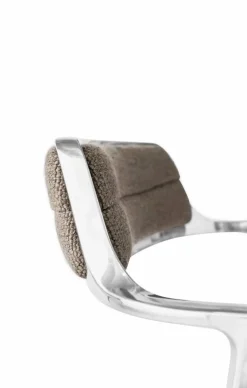 Vipp452 Swivel kontorsstol med hjul Pol. aluminium-dark sand