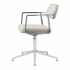 Vipp453+ Swivel kontorsstol Wavy off white-light grey-pol. aluminium