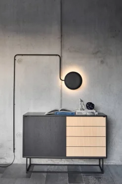 Virka sideboard high 120x40x82 cm Svart - ek