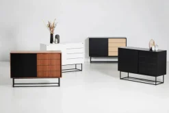 Virka sideboard high 120x40x82 cm Svart - ek