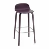 Visu barstol 75 cm Dark plum