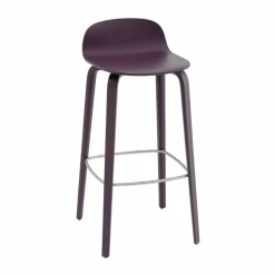 Visu barstol 75 cm Dark plum