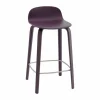 Visu barstol 65 cm Dark plum