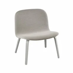 Visu loungefåtölj klädd stol Steelcut trio 133-Grey